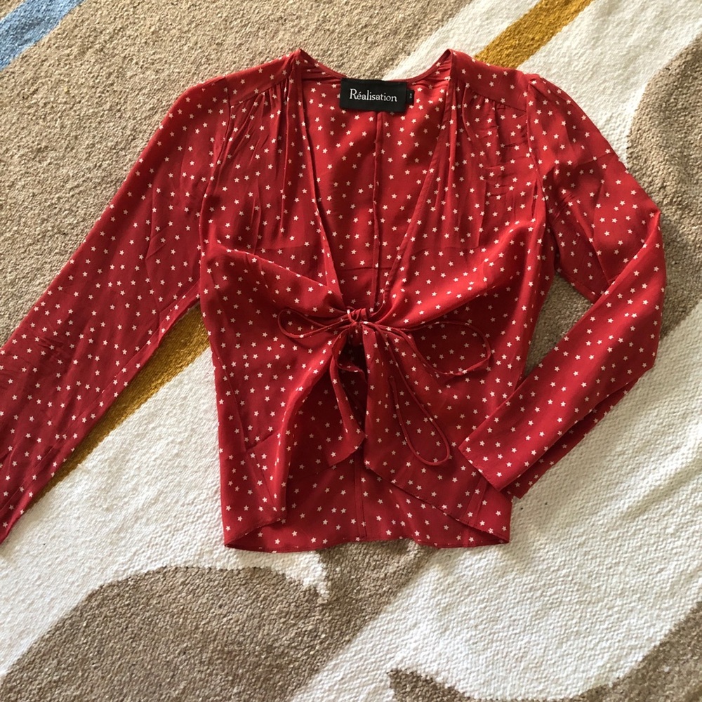 Realisation silk top